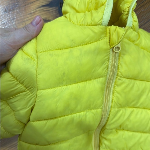 Cecorc Yellow Quilted Hooded Jacket with Ears Unisex Toddler Size 2T - Picture 4 of 6
